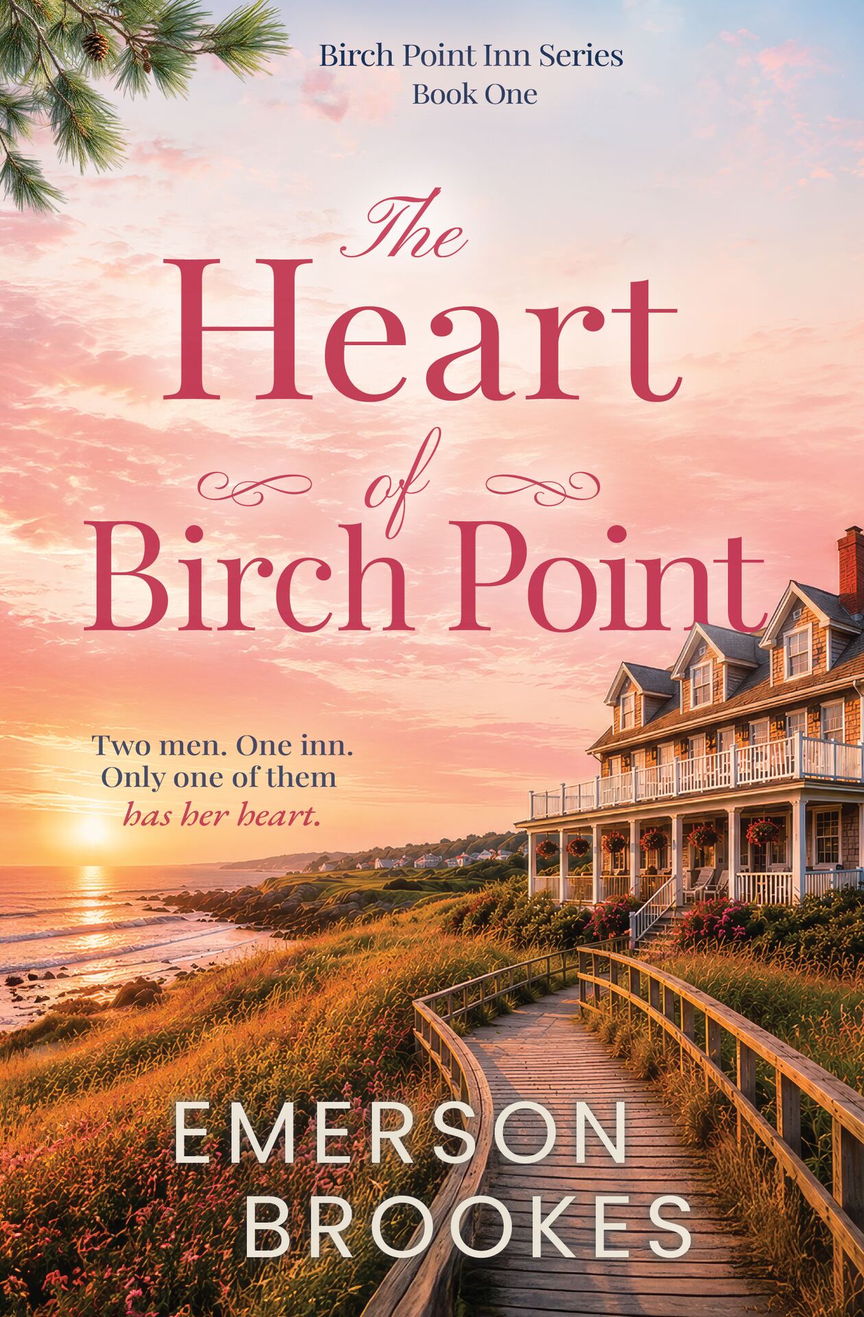 The Heart of Birch Point, a clean later-in-life romance novel — Book One cover